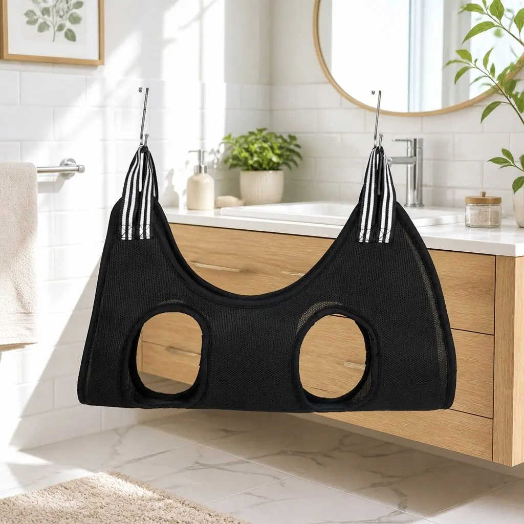 Pet Grooming Hammock Dog Cat Bath Care Trimming Beauty Helper Large Restraint