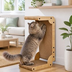 Enhance Your Cat's Space with a Versatile Scratch Board
