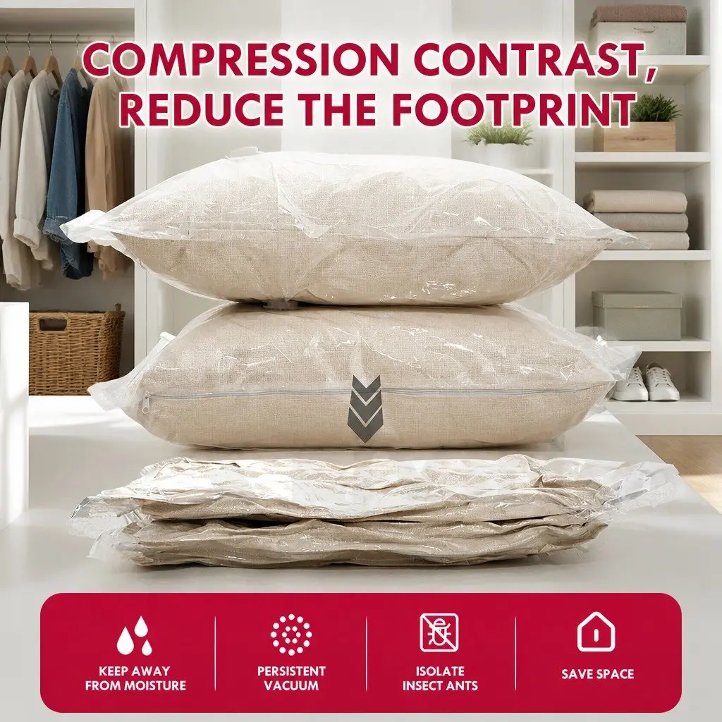 Vacuum Storage Bag Large Compression Household Clothing Airtight Waterproof Seal