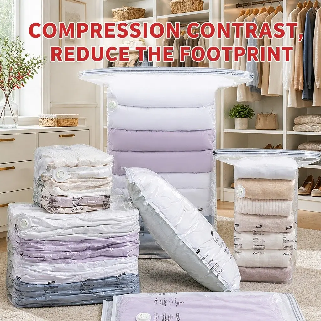 Vacuum Storage Bag Large Compression Household Clothing Airtight Waterproof Seal
