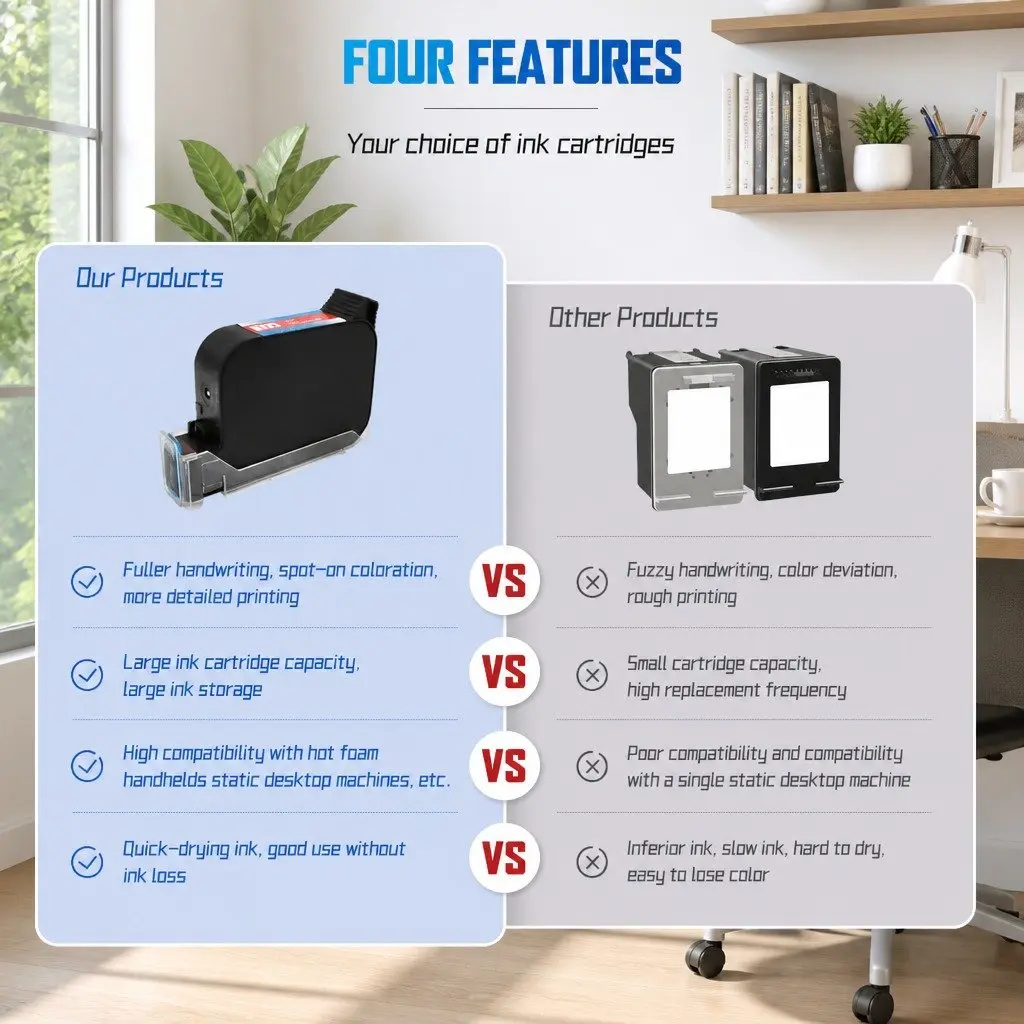 Quick-Drying Black Ink Cartridges