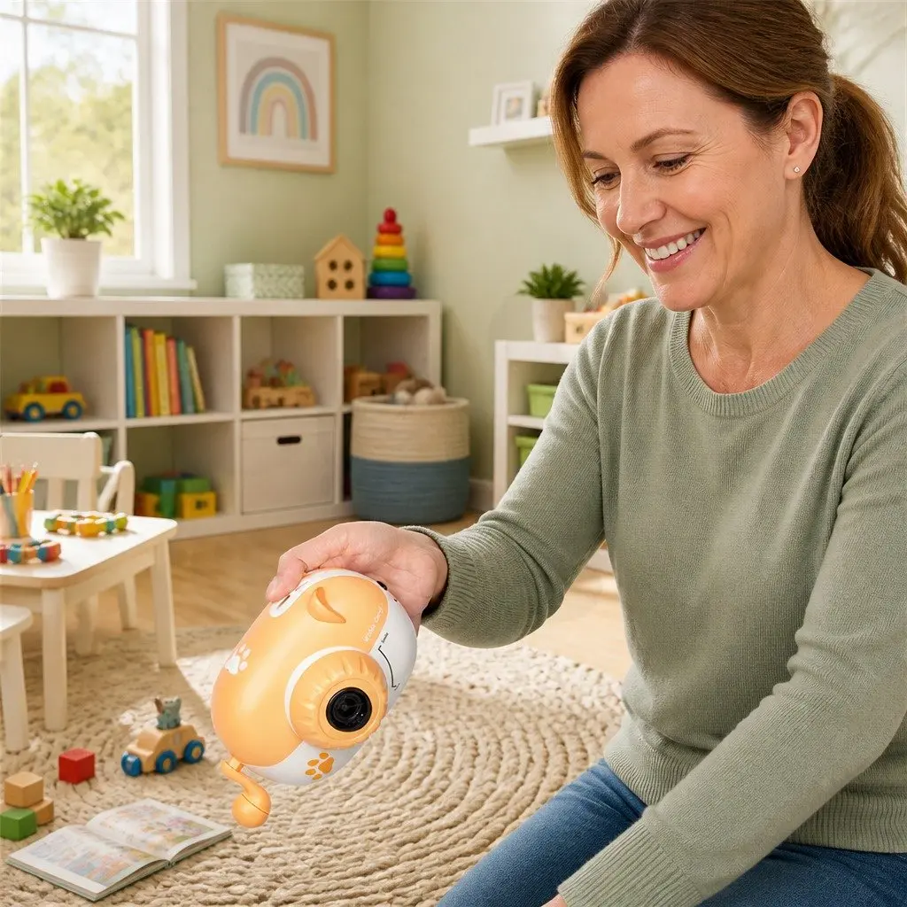 Electric Bubble Machine Hand-held Rechargeable Automatic Soap Water Toy for Kids