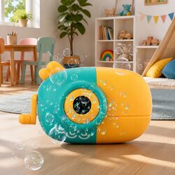 Fun Bubble Machine for Indoor and Outdoor Play